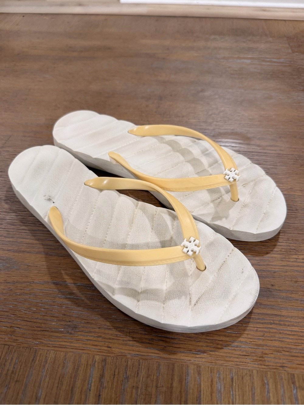 Tory Burch Kira Padded Flip-Flop Sandals - Size 10